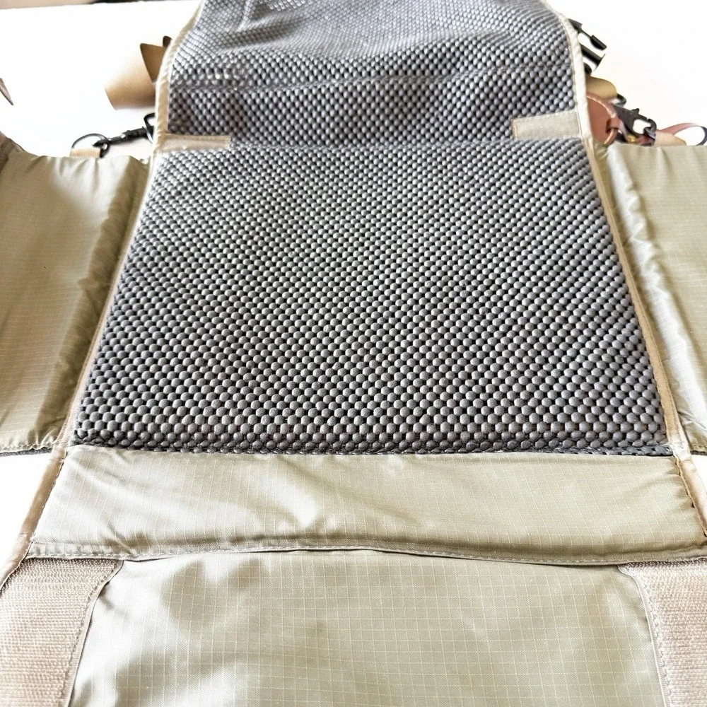 Shaun Jackson Design Khaki Lapdog Laptop Bag Mobile Workstation Work On The Go